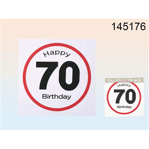 Lépd át a határt papír szalvéta HB 70, 33 x 33 cm, 3 rétegű 20 db/cs