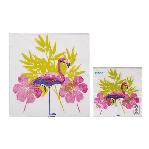 Flamingo szalvéta 33 x 33 cm 3 rétegű 20 db/cs