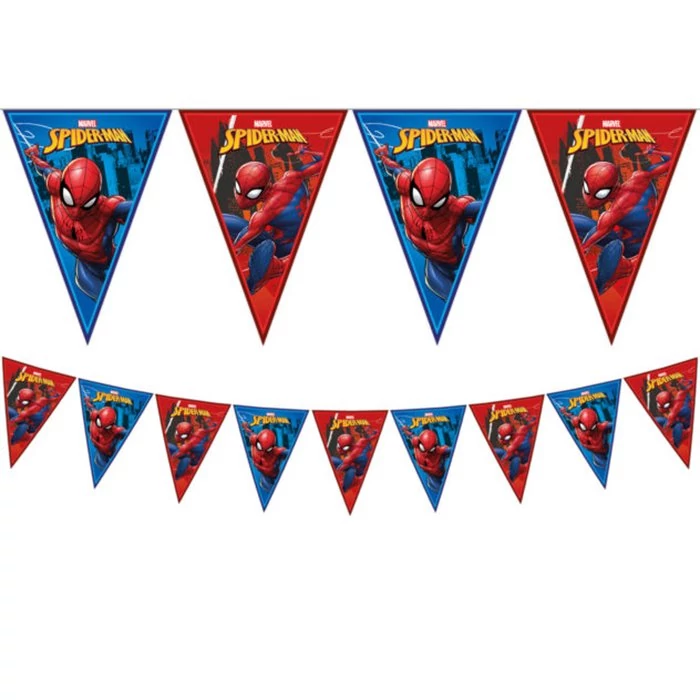 Spider-man Team Up zászló 9 zászlóval
