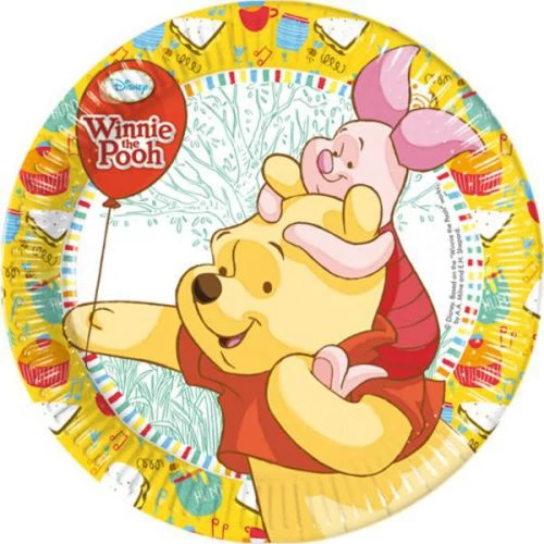 Micimackó Sweet tányér 23 cm 8 db/cs