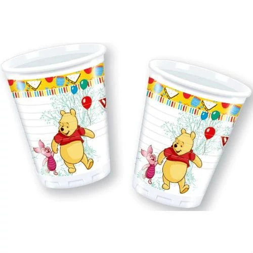 Micimackó Sweet pohár 200 ml 8 db/cs