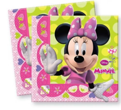 Minnie Happy Helpers szalvéta - 33 cm x 33 cm, 2 rétegű, 20 db / csomag