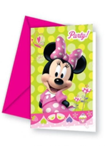 Minnie Happy Helpers meghívó 6 db/cs