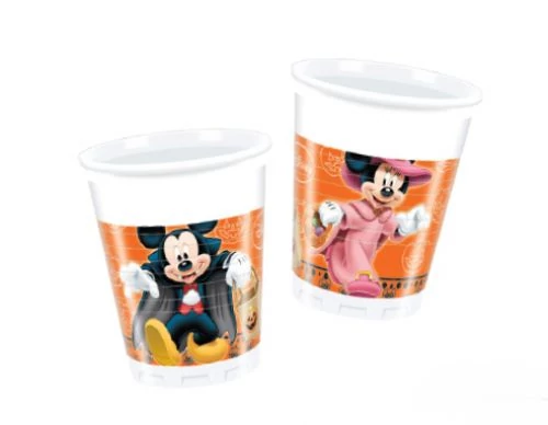 Mickey Halloween műanyag pohár 200 ml 8 db/cs