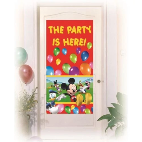 Mickey Party time ajtódekoráció
