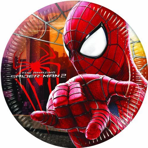 Pókember Amazing 2 tányér 20 cm 8 db/cs