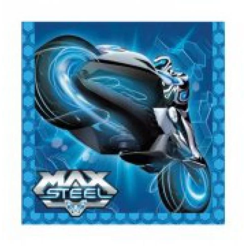 Max Steel szalvéta 33 x 33 cm 2 rétegű 20 db/cs