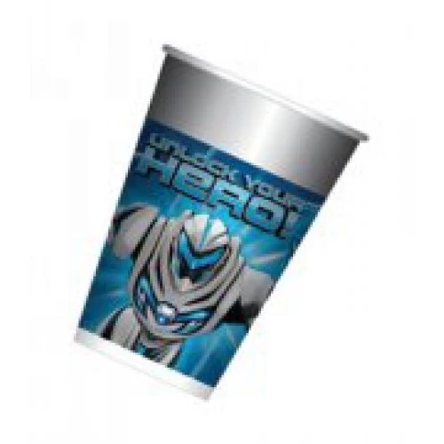 Max Steel műanyag pohár 200 ml 8 db/cs