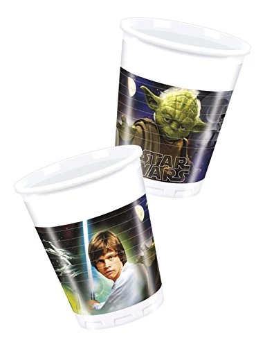 Star Wars & Heroes műanyag pohár 200 ml 8 db/cs