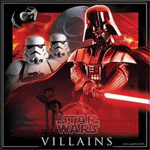 Star Wars szalvéta - 33 cm x 33 cm, 2 rétegű, 20 db / csomag