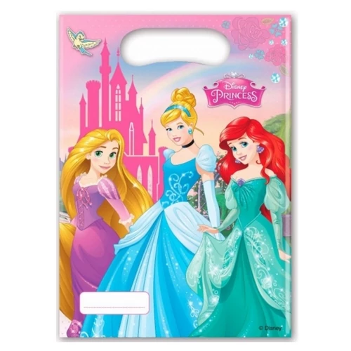 Disney Princess ajándéktasak - 6 db / csomag