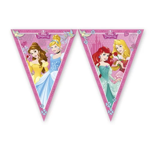 Disney Princess zászló 9 zászlóval