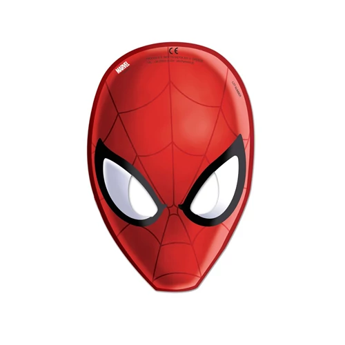 Pókember Web Warriors papír álarc 6 db/cs