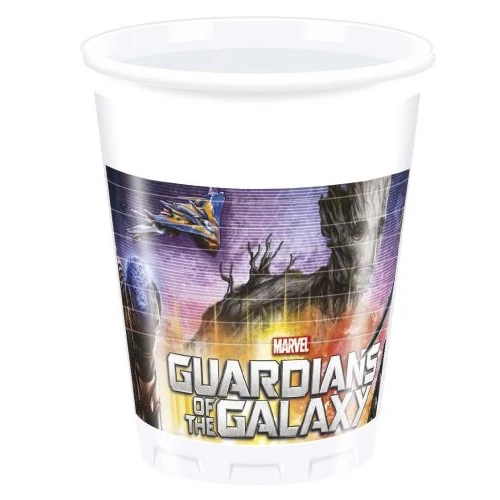 Galaxis őrzői műanyag pohár, 200 ml - 8 db