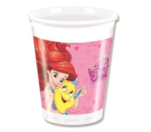 Princess műanyag pohár 200 ml, 8 db/cs