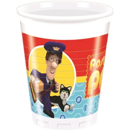 Postman Pat műanyag pohár 200 ml 8 db/cs