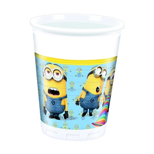 Minion műanyag pohár 200 ml 8 db/cs