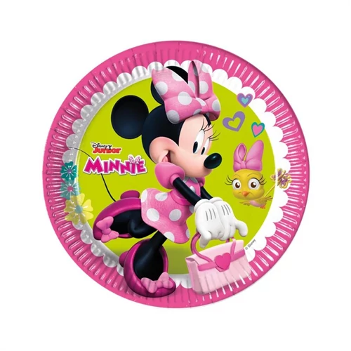 Minnie Happy Helpers 23 cm-es papírtányér 8 db/cs