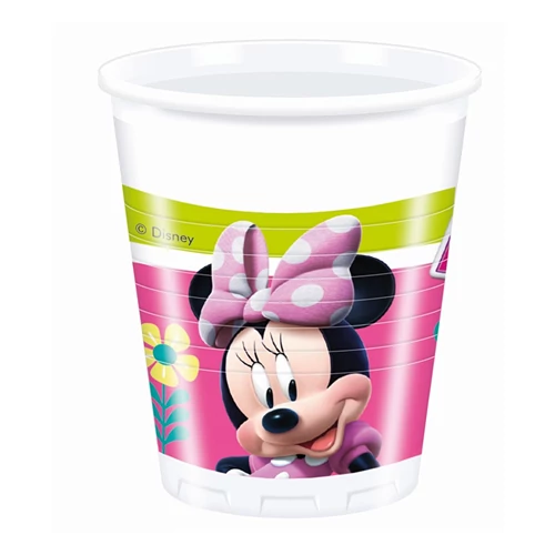Minnie Happy Helpers műanyag pohár 200 ml 8 db/cs