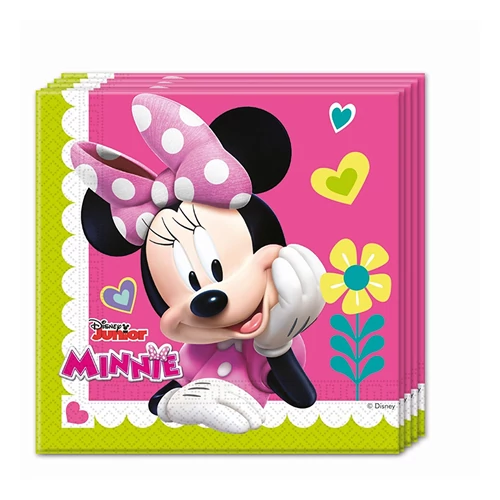 Minnie Happy Helpers szalvéta 33 cm x 33 cm, 2 rétegű, 20 db / csomag