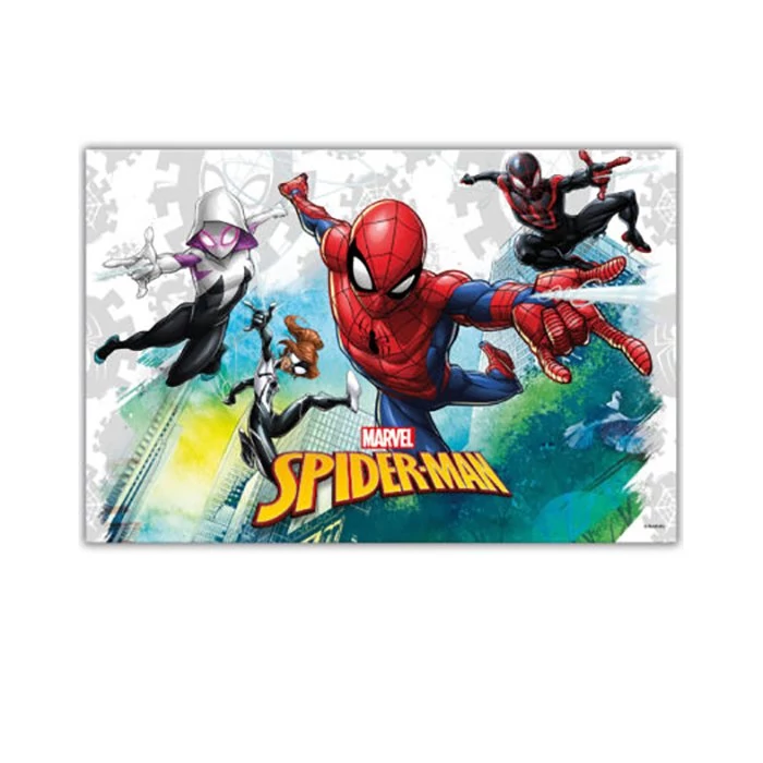 Spider-man Team Up asztalterítő - 120 cm x 180 cm