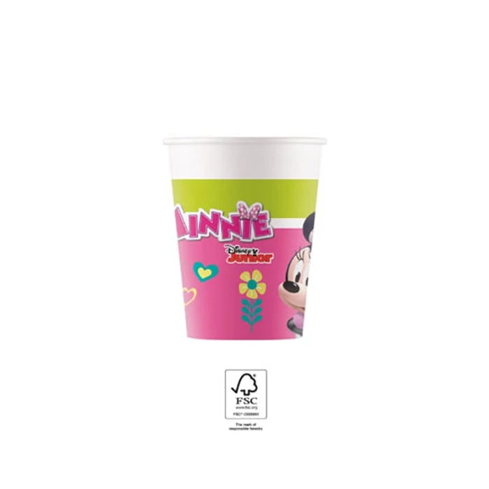 Minnie Happy Helpers papírpohár - 200 ml, 8 db / csomag
