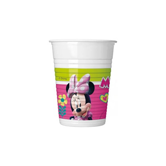 Minnie Happy Helpers műanyag pohár - 200 ml, 8 db / csomag