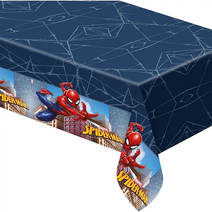 Spider-Man műanyag asztalterítő - 120 cm x 180 cm
