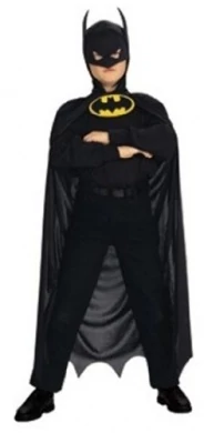 Fekete batman köpeny gyerekeknek