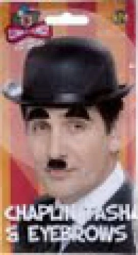 Chaplin bajusz és szemöldök