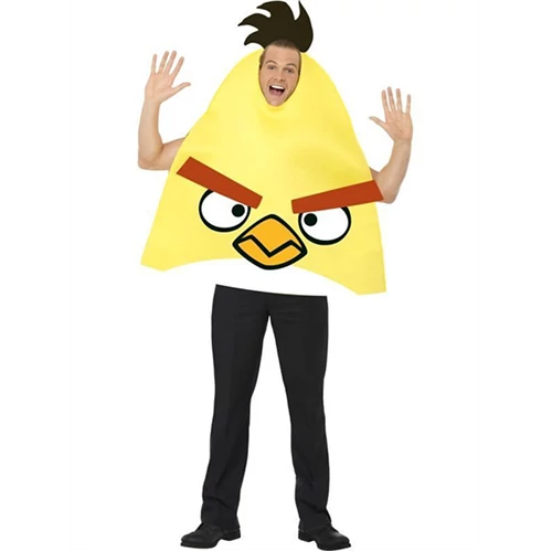 Sárga Angry Birds jelmez Uraknak M-es méretben