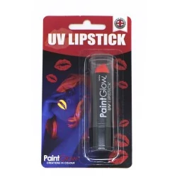 UV fényben világító piros ajakrúzs 4g