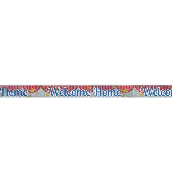 Welcome Home feliratú banner, 366 cm