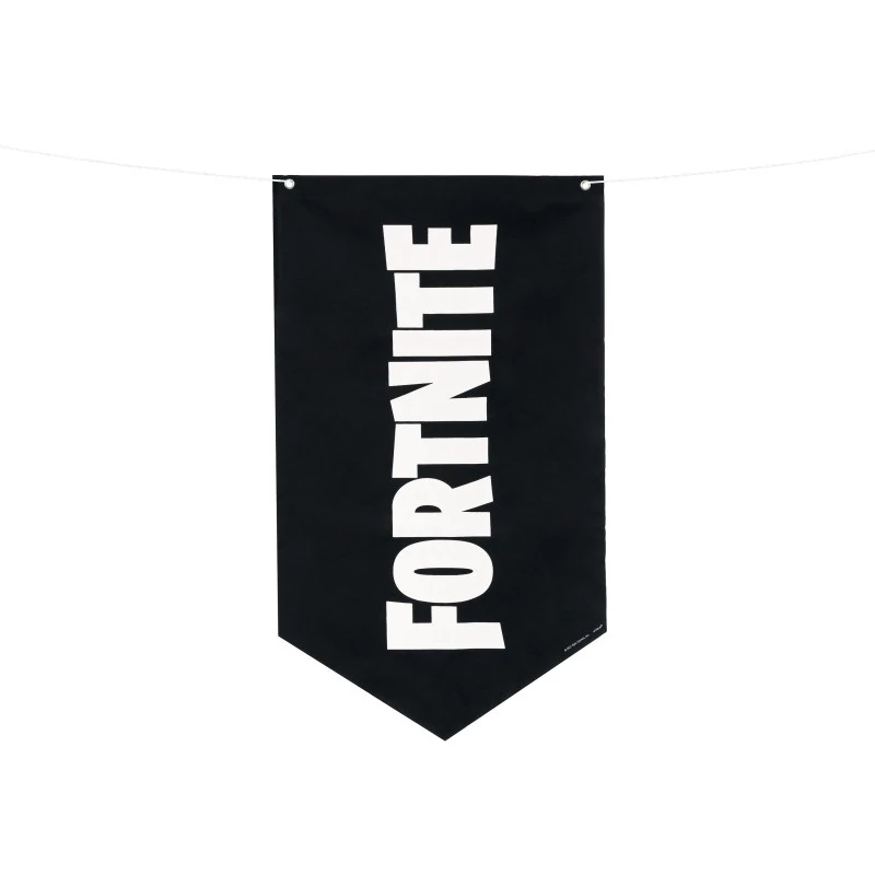 Fortnite zászlófüzér - 52 cm x 30 cm