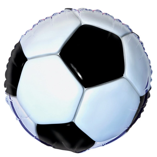 45 cm-es 3D-s Focilabda fólia lufi