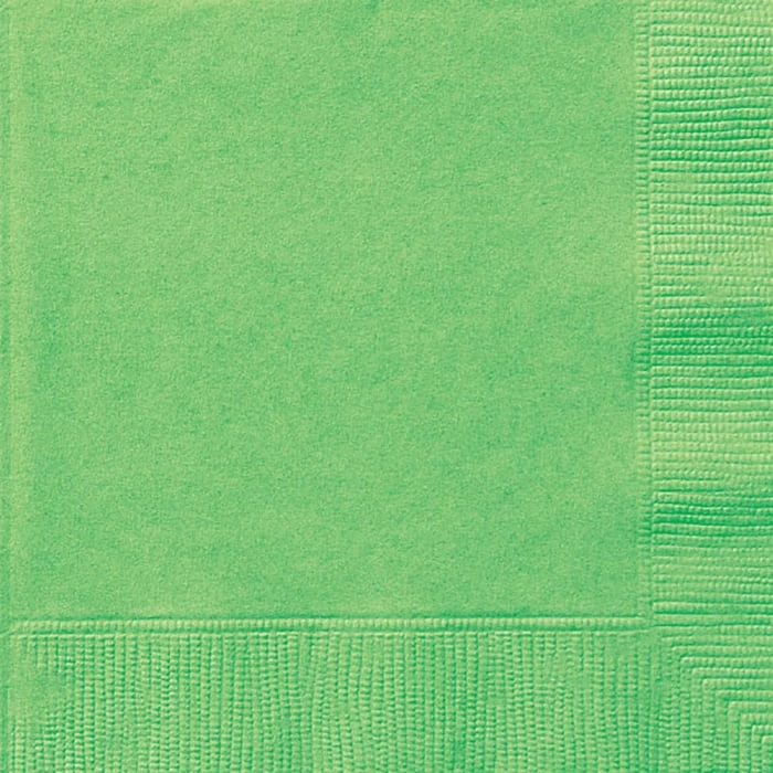 Limezöld szalvéta - 20 db / csomag