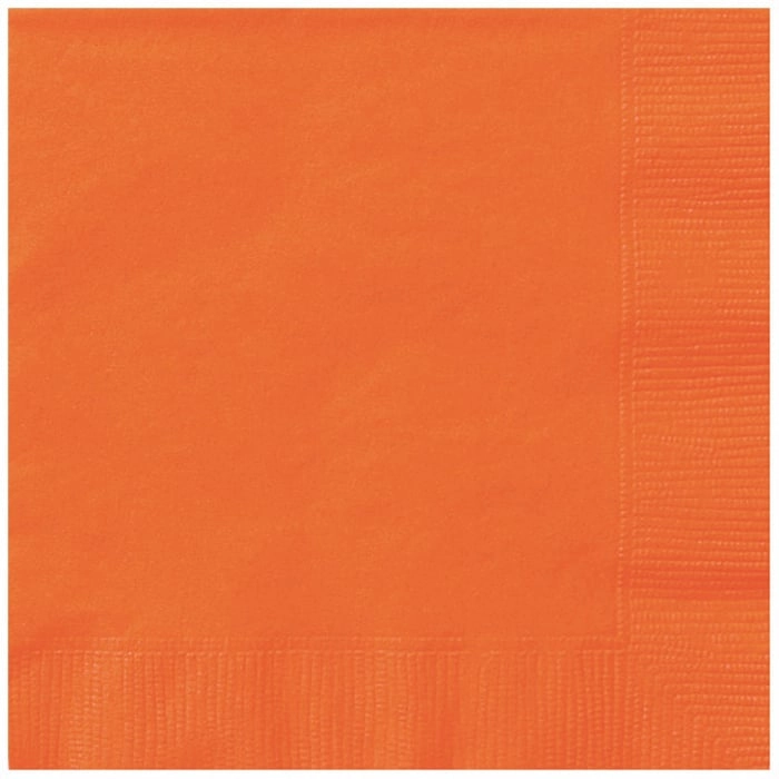 Narancssárga szalvéta - 20 db / csomag