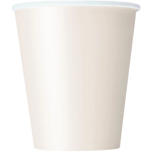 Ivory papír pohár 270 ml 8 db/cs