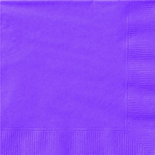 Lila szalvéta - 2 rétegű, 33 cm x 33 cm, 20 db / csomag