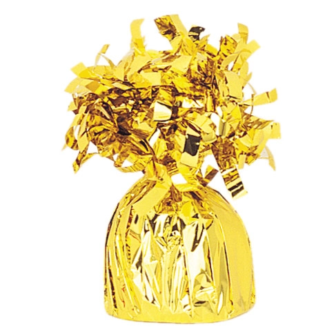 Arany színű fóliás lufisúly