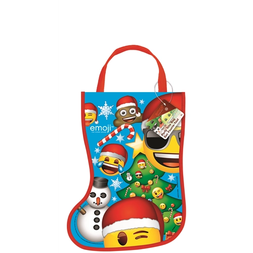 Karácsonyi Emoji zokni táska
