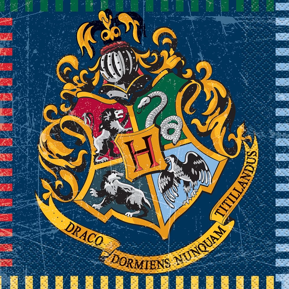 Harry Potter szalvéta, 2rétegű, 33x33cm, 16db/cs.