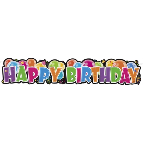 Happy Birthday lufis felirat 1,3 m