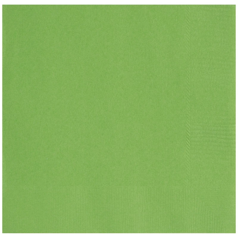Limezöld szalvéta - 33 cm x 33 cm, 20 db / csomag