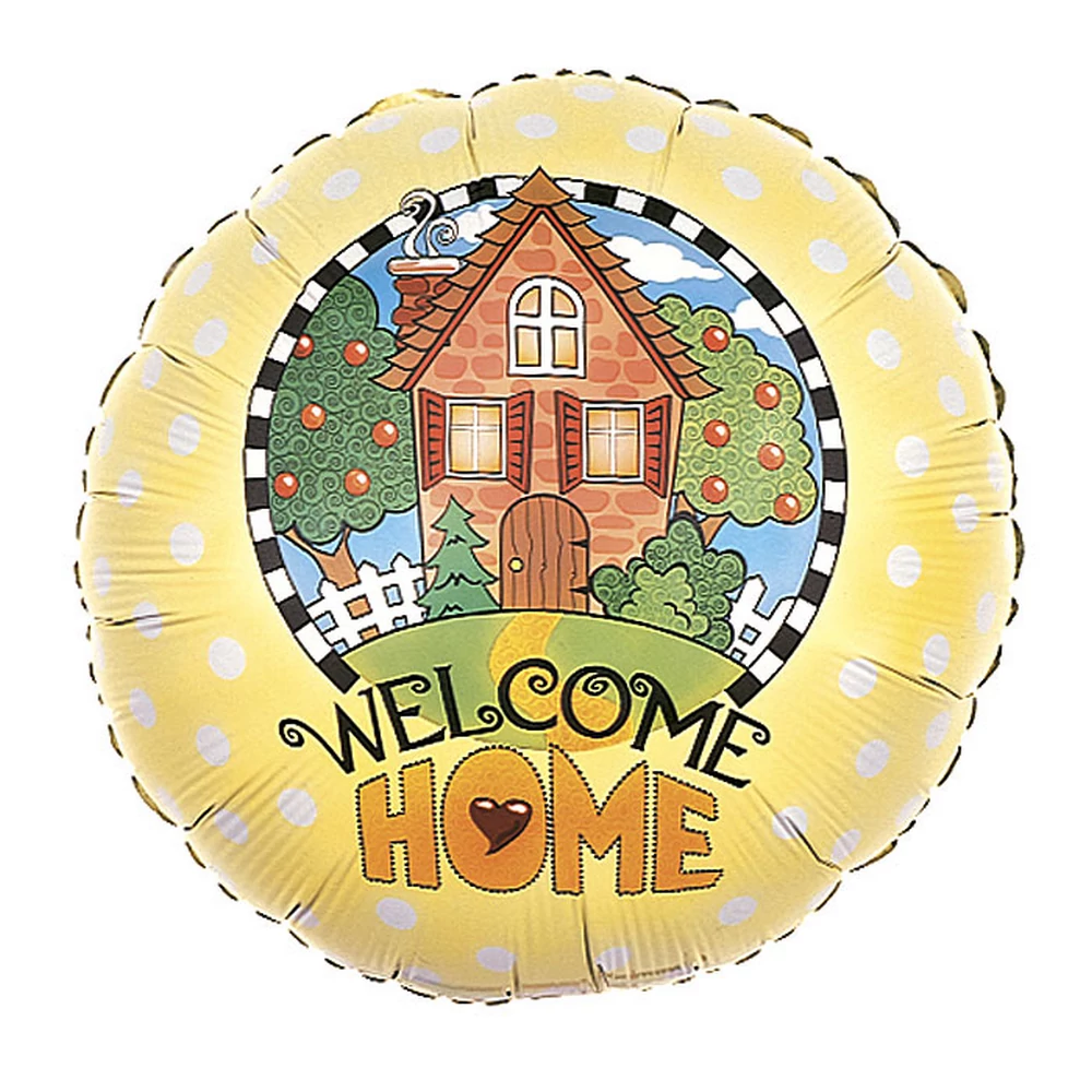 45 cm-es Welcome home fólia lufi