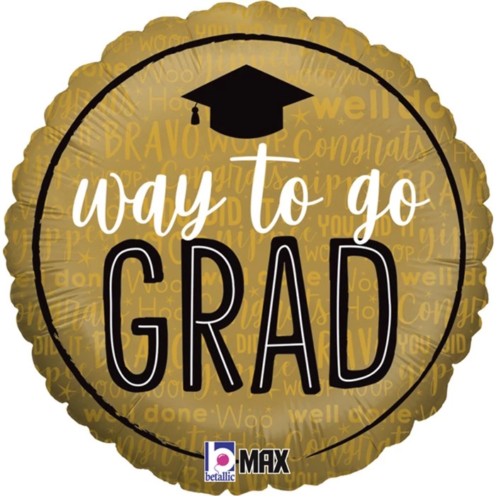 45 cm-es Way to go Grad fólia lufi