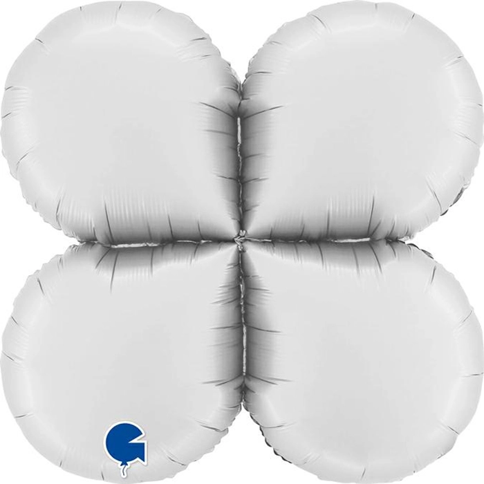 66 cm-es levegős fólia lufi tartó alap - fehér