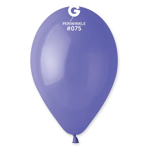 30 cm-es kékeslila gumi léggömb 100 db/cs.