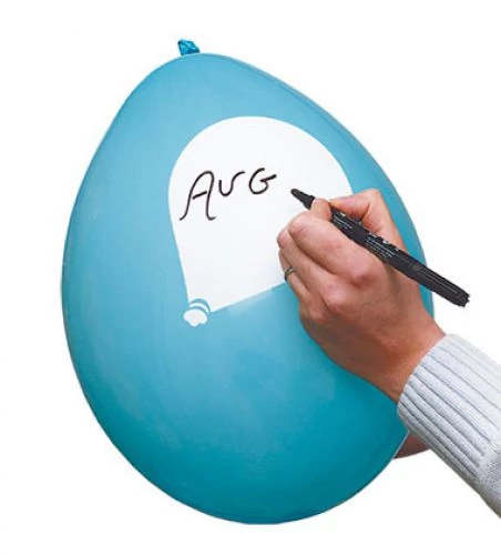 30 cm-es egyediesíthető printelt gumi léggömb, 10 db