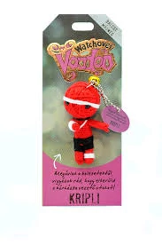 Voodoo talizmán textil 8cm Balest mágnes